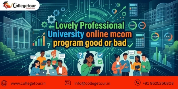lpu online M.comProgram good or bad