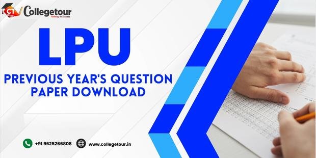 LPU Previous Year Question Paper Download