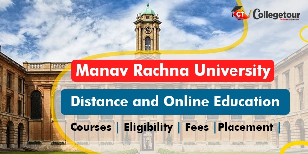 Manav Rachna University Distance/Online Courses, Fees, Admission 2024