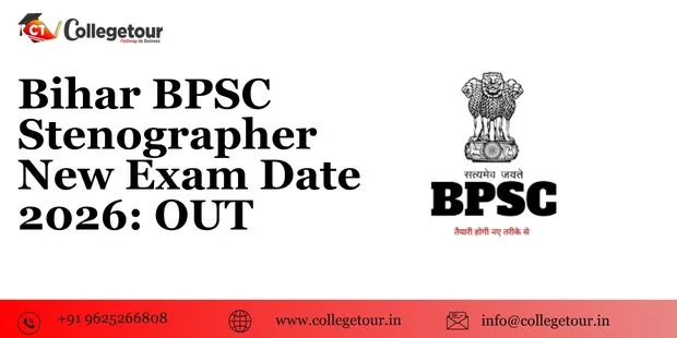 Bihar BPSC Stenographer New Exam Date 2026: OUT