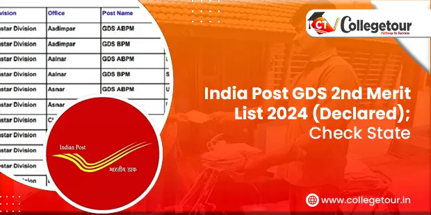 India Post GDS 2nd Merit List 2024 (Declared); Check State