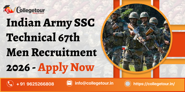 Indian Army SSC Technical 67th Men Recruitment 2026 - Apply Now
