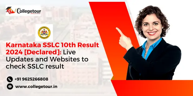 Karnataka SSLC 10th Result 2024 [Declared]: Live Updates and Websites to check SSLC result
