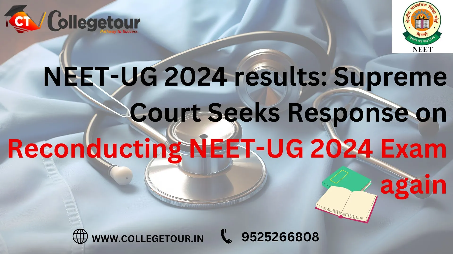 NEET-UG 2024 results: Supreme Court Seeks Response on Reconducting NEET-UG 2024 Exam again