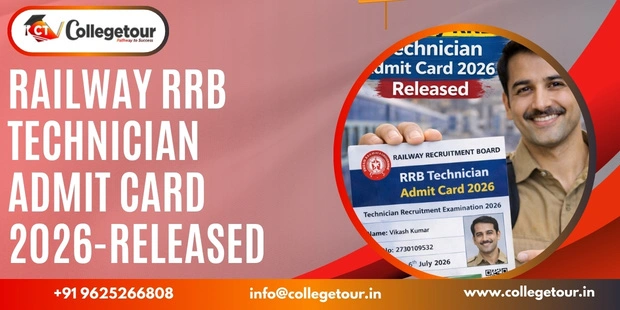 Railway RRB Technician Admit Card 2026-Released