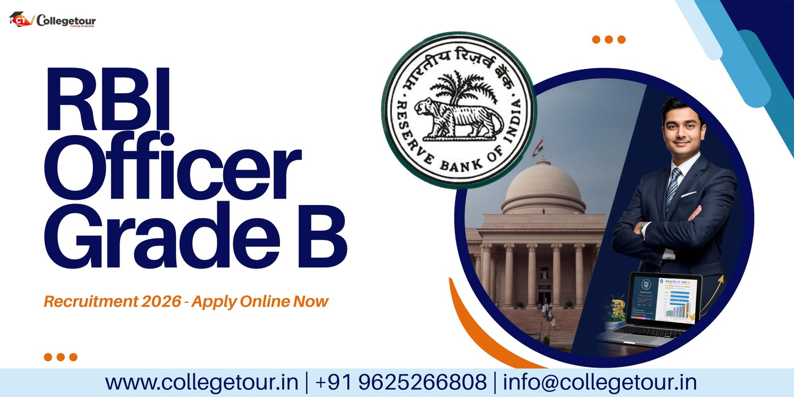 RBI Officer Grade B Recruitment 2026 Apply Online