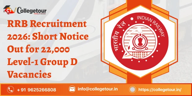 RRB Recruitment 2026: Short Notice Out for 22,000 Level-1 Group D Vacancies