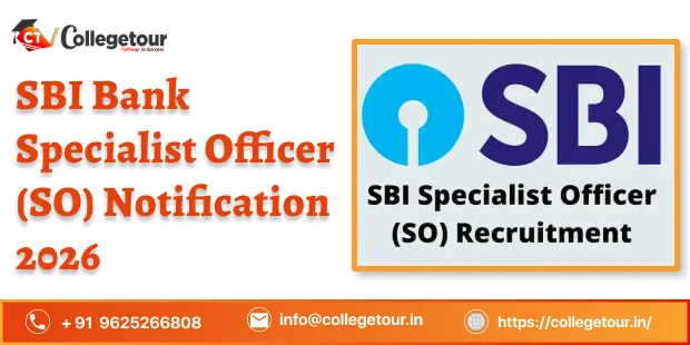 SBI Bank Specialist Officer (SO) Notification 2026