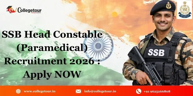 SSB Head Constable (Paramedical) Recruitment 2026 : Apply Now