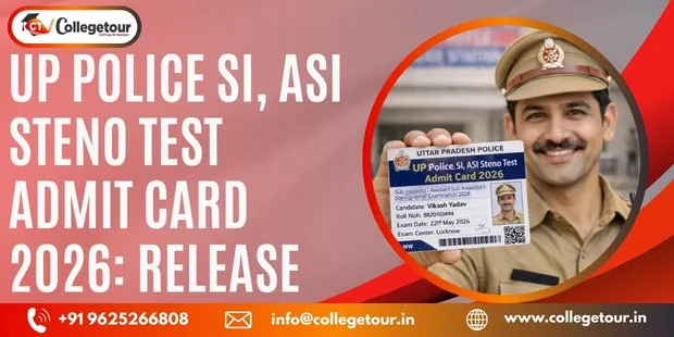 UP Police SI, ASI Steno Test Admit Card 2026: Release