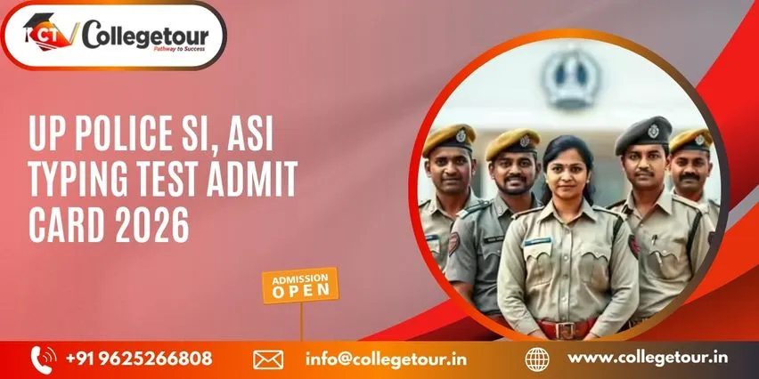 UP Police SI, ASI Typing Test Admit Card 2026