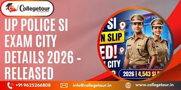 UP Police SI Exam City Details 2026 – Released