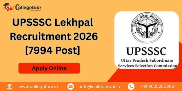 UPSSSC Lekhpal Recruitment 2026 [7994 Post] Apply Online