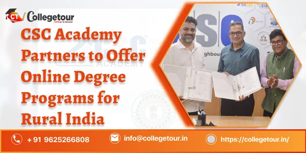 CSC Academy Partners to Offer Online Degree Programs for Rural India